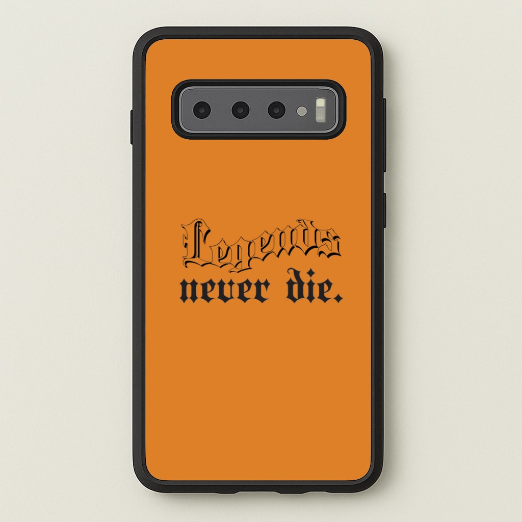 Legends Never Die - Juice  - Juice WRLD Phone Case for Galaxy S10
