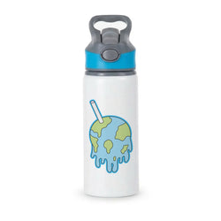 Straw - Juice Active Water Bottle - Blue