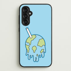 Straw - Juice  - Juice WRLD Phone Case for Galaxy A14