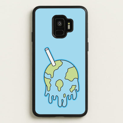 Straw - Juice  - Juice WRLD Phone Case for Galaxy S9