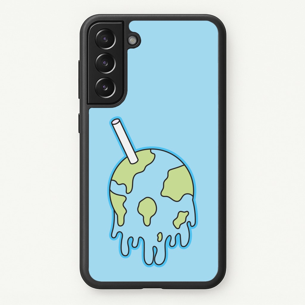 Straw - Juice  - Juice WRLD Phone Case for Galaxy S21