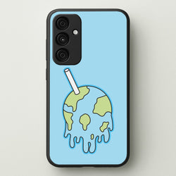 Straw - Juice  - Juice WRLD Phone Case for Galaxy A55