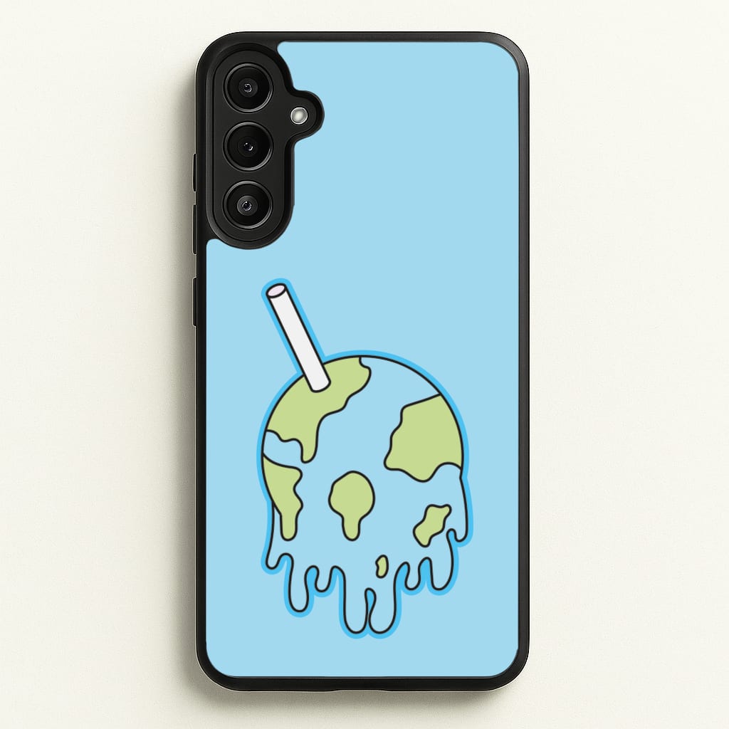 Straw - Juice  - Juice WRLD Phone Case for Galaxy A34