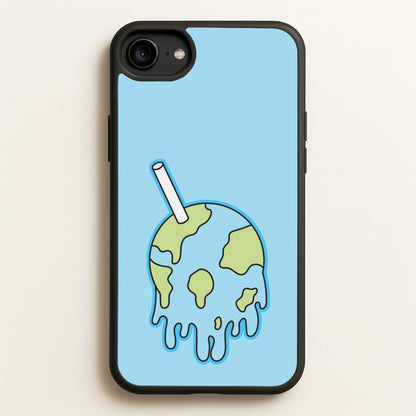 Straw - Juice  - Juice WRLD Phone Case for iPhone 6 / 7 / 8 / SE