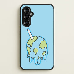 Straw - Juice  - Juice WRLD Phone Case for Galaxy A54