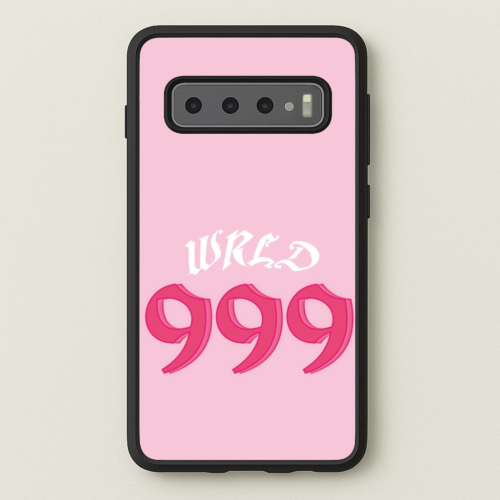 WRLD 999 - Juice  - Juice WRLD Phone Case for Galaxy S10
