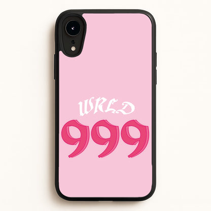 WRLD 999 - Juice  - Juice WRLD Phone Case for iPhone XR