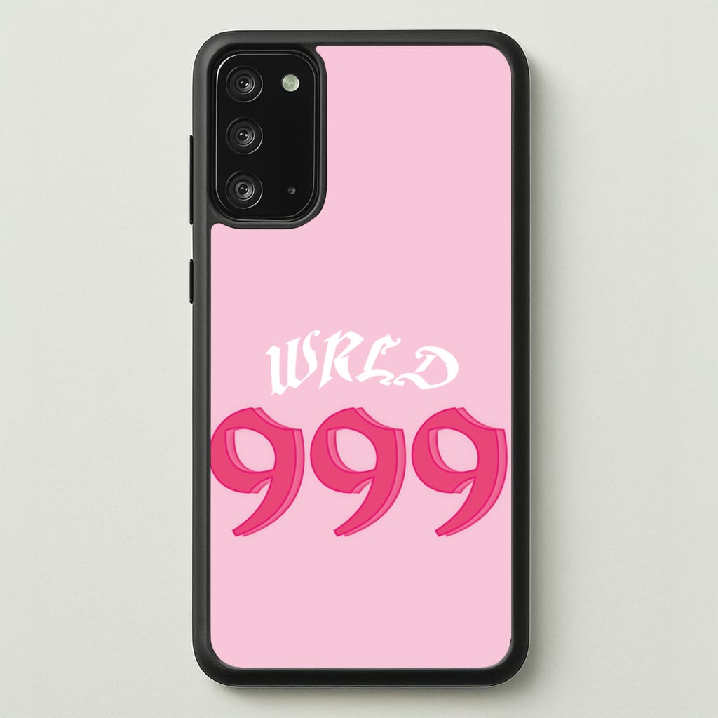WRLD 999 - Juice  - Juice WRLD Phone Case for Galaxy Note 20