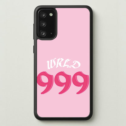 WRLD 999 - Juice  - Juice WRLD Phone Case for Galaxy Note 20