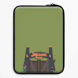 The gate - Dinosaur Park Laptop Sleeve
