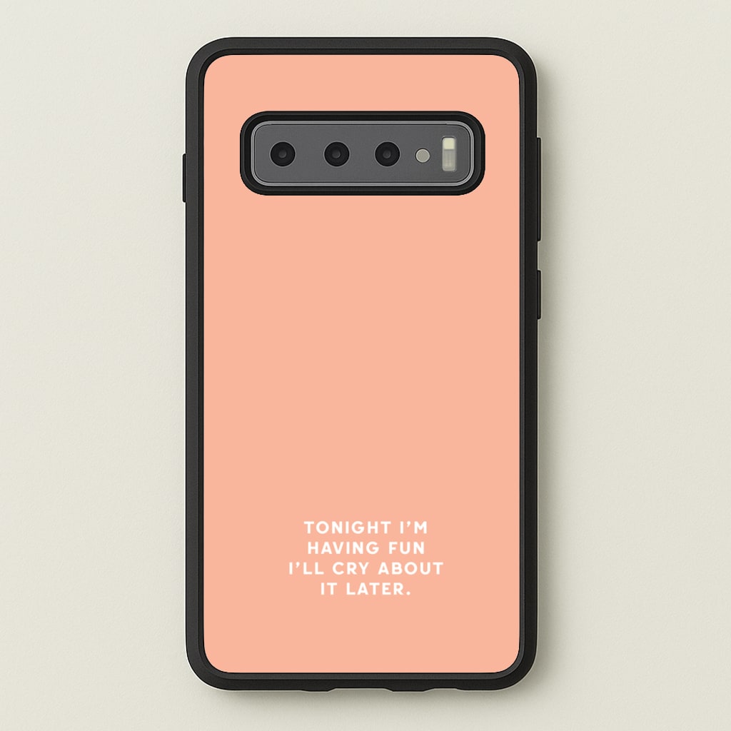 Having Fun - Katy Perry  - Katy Perry Phone Case for Galaxy S10 Plus