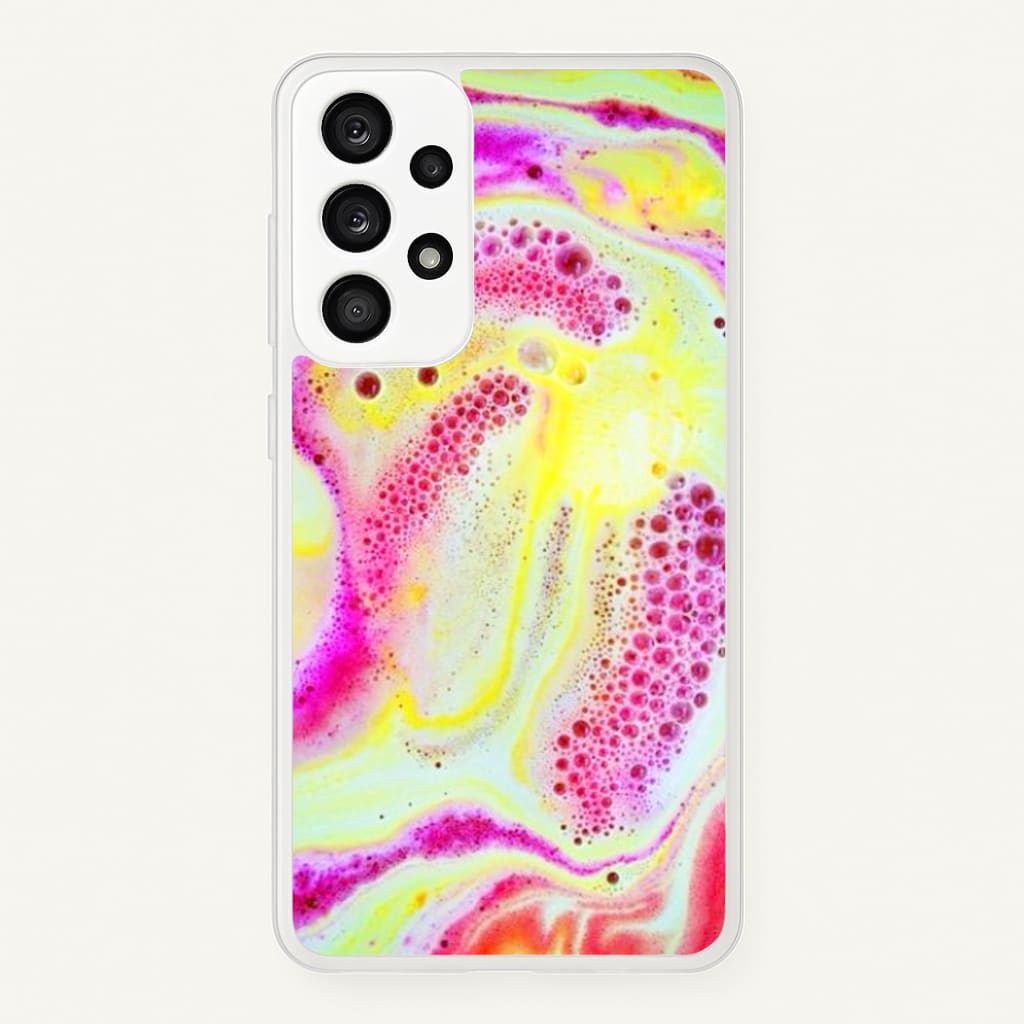 Super Colourful Bath Bomb Pattern  -  Phone Case for Galaxy A53