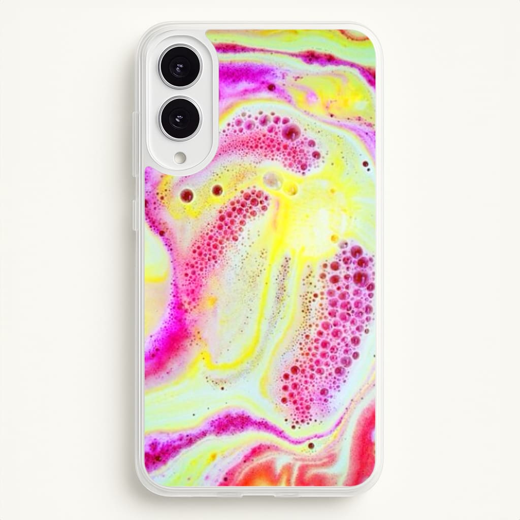 Super Colourful Bath Bomb Pattern  -  Phone Case for Galaxy S25 Edge