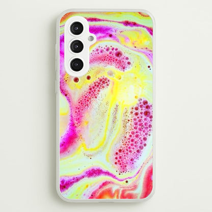 Super Colourful Bath Bomb Pattern  -  Phone Case for Galaxy S23FE