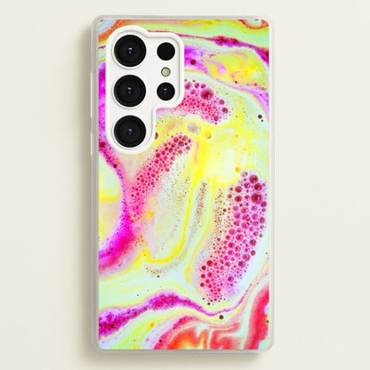 Super Colourful Bath Bomb Pattern  -  Phone Case for Galaxy S25 Ultra