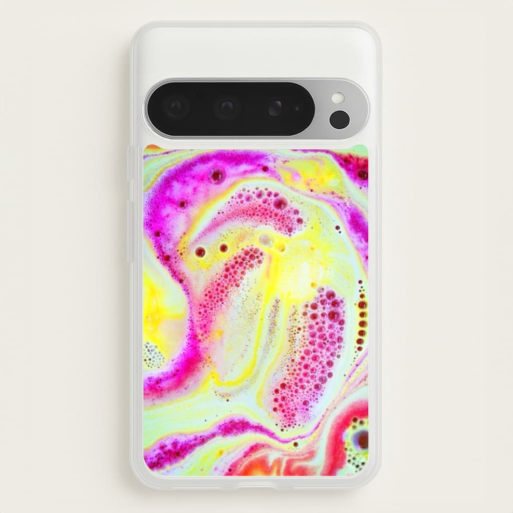 Super Colourful Bath Bomb Pattern  -  Phone Case for Google Pixel 9 Pro XL