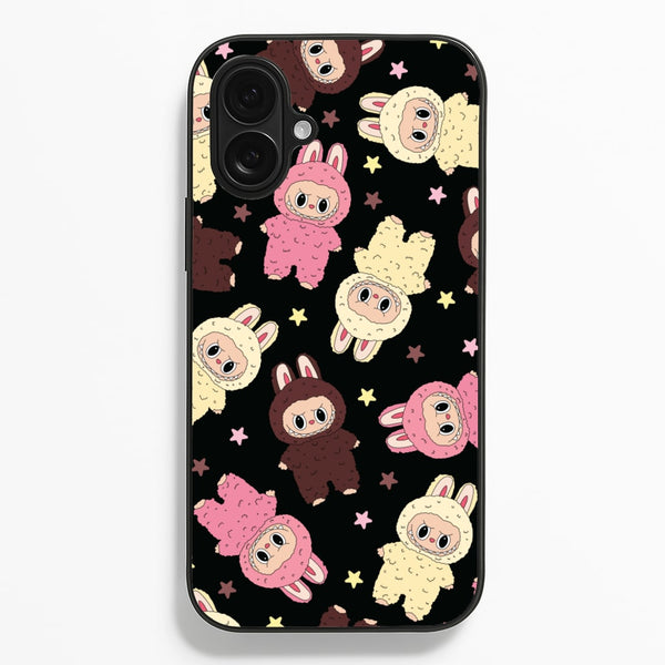 Cute Monsters And Stars Pattern Phone Case