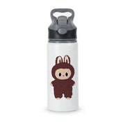 Cute Brown Monster Active Water Bottle 1