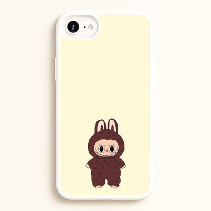 Cute Brown Monster  - Plushy Phone Case for iPhone 6 Plus / 7 Plus / 8 Plus