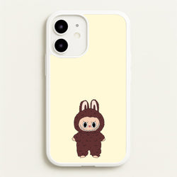 Cute Brown Monster  - Plushy Phone Case for iPhone 12 Mini
