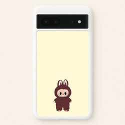 Cute Brown Monster  - Plushy Phone Case for Google Pixel 7