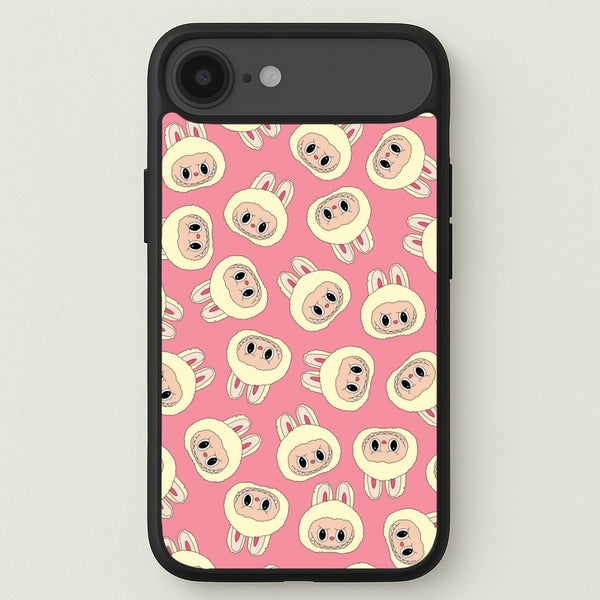 Cute Cream Monster Face Pattern Phone Case for iPhone 17 Air