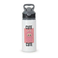 Cute Pink Monster Active Water Bottle