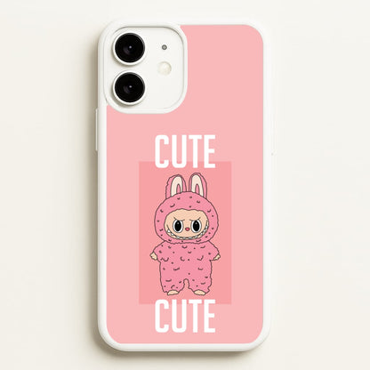 Cute Pink Monster  - Plushy Phone Case for iPhone 11