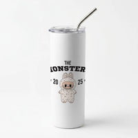 Cute Monster 2025 Pink Skinny Tumbler
