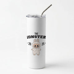 Cute Monster 2025 Pink Skinny Tumbler