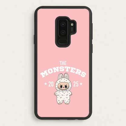 Cute Monster 2025 Pink  - Plushy Phone Case for Galaxy S9 Plus