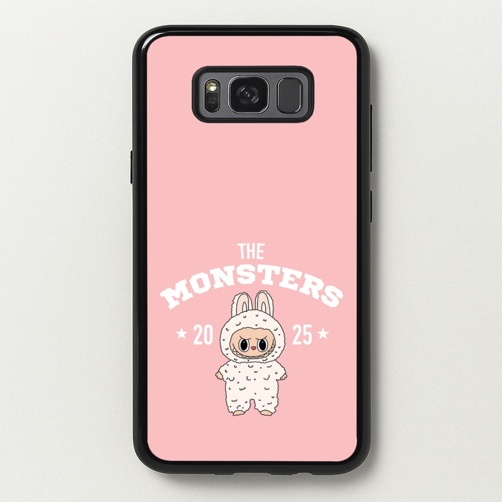 Cute Monster 2025 Pink  - Plushy Phone Case for Galaxy S8