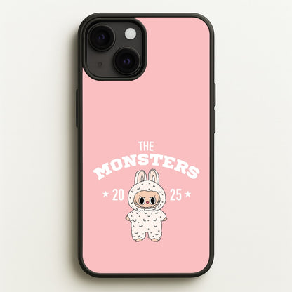Cute Monster 2025 Pink  - Plushy Phone Case for iPhone 13