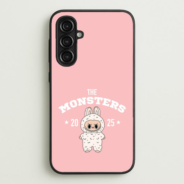 Cute Monster 2025 Pink  - Plushy Phone Case for Galaxy A16