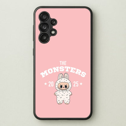 Cute Monster 2025 Pink  - Plushy Phone Case for Galaxy A13