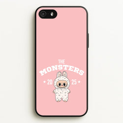 Cute Monster 2025 Pink  - Plushy Phone Case for iPhone 5 / 5s / SE 2016