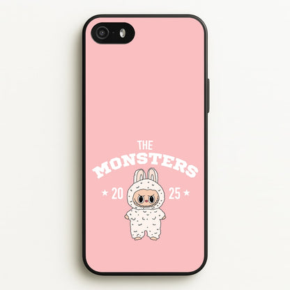 Cute Monster 2025 Pink  - Plushy Phone Case for iPhone 5 / 5s / SE 2016