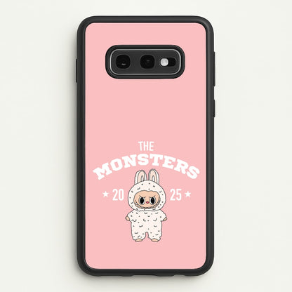 Cute Monster 2025 Pink  - Plushy Phone Case for Galaxy S10e