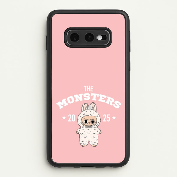 Cute Monster 2025 Pink  - Plushy Phone Case for Galaxy S10e