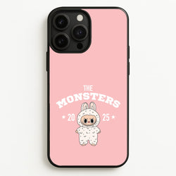 Cute Monster 2025 Pink  - Plushy Phone Case for iPhone 13 Pro Max