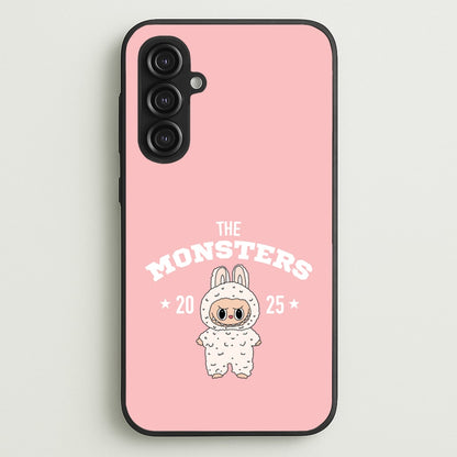 Cute Monster 2025 Pink  - Plushy Phone Case for Galaxy S23FE