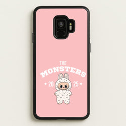 Cute Monster 2025 Pink  - Plushy Phone Case for Galaxy S9