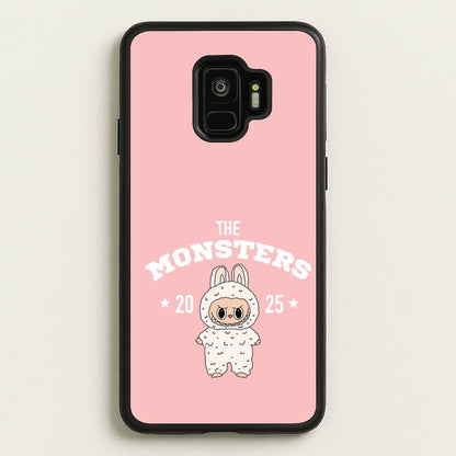 Cute Monster 2025 Pink  - Plushy Phone Case for Galaxy S9