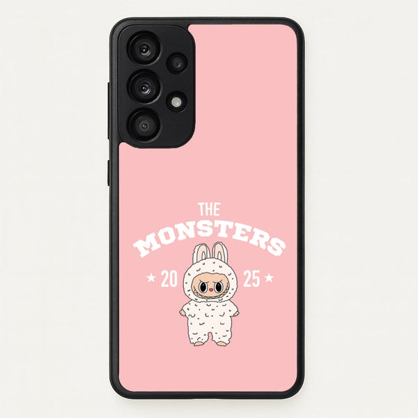 Cute Monster 2025 Pink  - Plushy Phone Case for Galaxy A33
