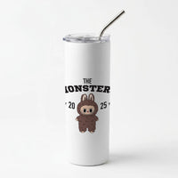 Cute Monster 2025 Biege Skinny Tumbler