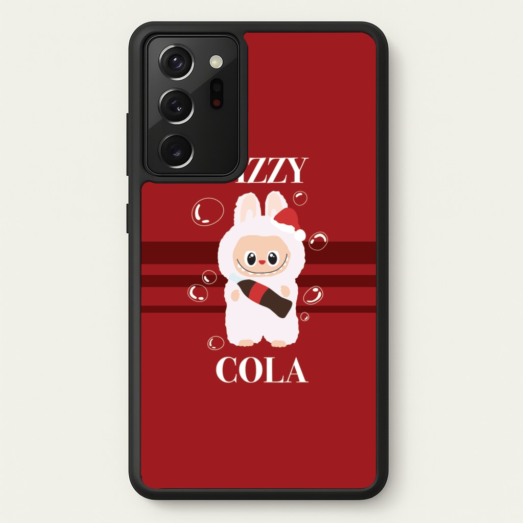 Fizzy Cola Monster  - Plushy Phone Case for Galaxy Note 20 Ultra