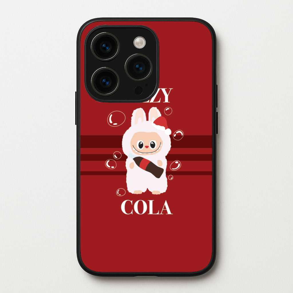 Fizzy Cola Monster  - Plushy Phone Case for iPhone 15 Pro Max
