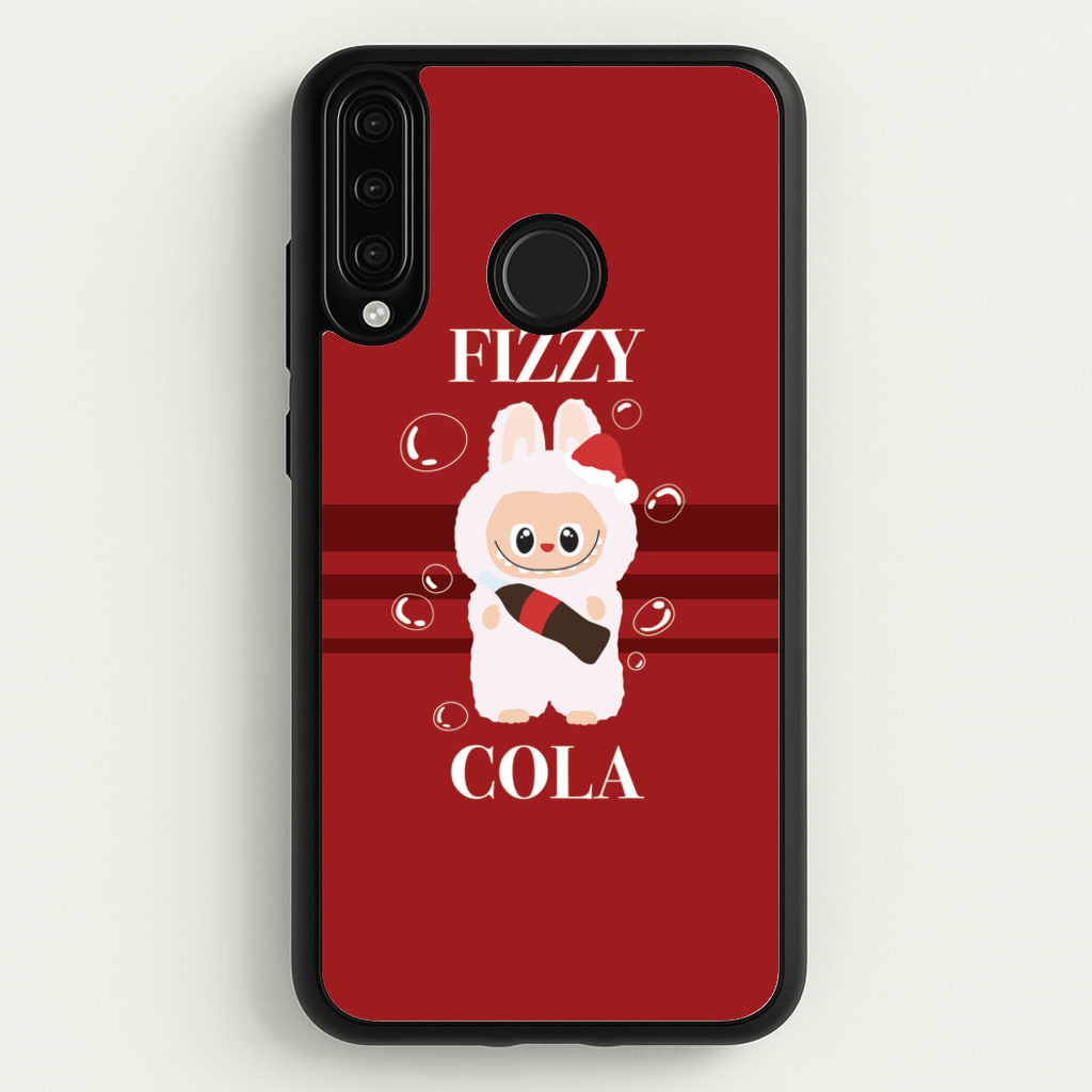 Fizzy Cola Monster  - Plushy Phone Case for Huawei P30 Lite
