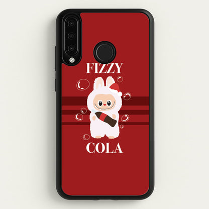 Fizzy Cola Monster  - Plushy Phone Case for Huawei P30 Lite