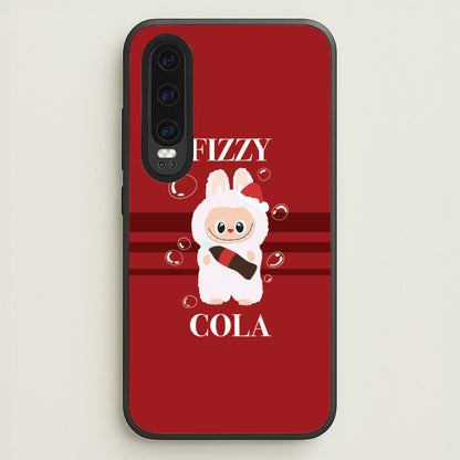 Fizzy Cola Monster  - Plushy Phone Case for Huawei P30